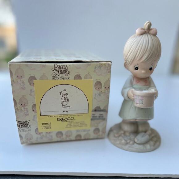Precious Moments by Enesco: MAY - Picture 1 of 7